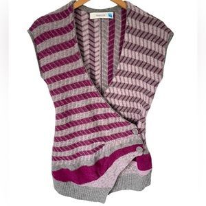 Anthropologie Sparrow Lambswool Sweater Vest, Sz M